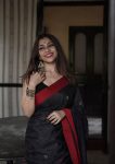 FASHINOABLE LILAN CLAB WEAVING WORK SAREE WITH UNSTITCHED BLOUSE OFFICE WEAR WHOLESALE PRICE ETHNIC GARMENT (4)