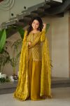 FASHIONABLE FENDY EMBROIDERY WORK TOP PALAZZO WITH DUPATTA PARTY WEAR WHOLESALE PRICE ETHNIC GARMENT (3)