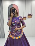 FASHIONABLE FENDY SEQUENCE WORK TOP LEHENGA WEDDING WEAR WHOLESALE PRICE ETHNIC GARMENT (19)