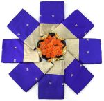 FASHIONABLE LICHI SILK JACQUARD WORK SAREE WITH UNSTITCHED BLOUSE FESTIVAL WEAR WHOLESALE PRICE ETHNIC GARMENT (4)