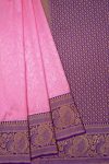 FASHIONABLE LICHI SILK JACQUARD WORK SAREE WITH UNSTITCHED BLOUSE PARTY WEAR WHOLESALE PRICE ETHNIC GARMENT (7)