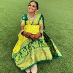 FASHIONABLE LICHI SILK JACQUARD WORK SAREE WITH UNSTITCHED BLOUSE WEDDINGWEAR WHOLESALE PRICE ETHNIC GARMENT (2)
