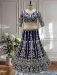 FASHIONABLE NET EMBROIDERY SEQUENCE DESIGN WORK LEHENGA CHOLI WITH DUPATTA (1)