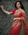 FASHIONABLE SOFT LICHI SILK JACQUARD WORK SAREE WITH UNSTITCHED BLOUSE PARTY WEAR WHOLESALE PRICE ETHNIC GARMENT (5)