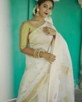 FASHIONABLE SOFT LINEN SLAB JACQUARD WORK SAREE WITH UNSTITCHED BLOUSE PARTY WEAR WHOLESALE PRICE ETHNIC GARMENT (19)
