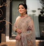 LATEST CHINON SEQUANCE EMBROIDERY WORK TOP LEHENGA WITH DUPATTA PARTY WEAR WHOLESALE PRICE ETHNIC GARMENT (5)