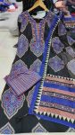 LATEST COTTON DIGITAL PRINT WITH SEQUENCE WORK TOP BOTTOM WITH DUPATTA CASUAL WEAR WHOLESALE PRICE ETHNIC GARMENT (12)