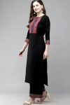LATEST COTTON PLAIN WORK TOP BOTTOM SET OFFICE WEAR WHOLESALE PRICE ETHNIC GARMENT (2)