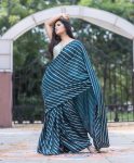 LATEST DOLA SILK FOILS PRINT SAREE WITH UNSTITCHED BLOUSE CASUAL WEAR WHOLESALE PRICE ETHNIC GARMENT (7)