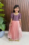 LATEST JIMMY CHOO SWAROVSKI WORK KID’S GOWN WEDDING WEAR WHOLESALE PRICE ETHNIC GARMENT (4)