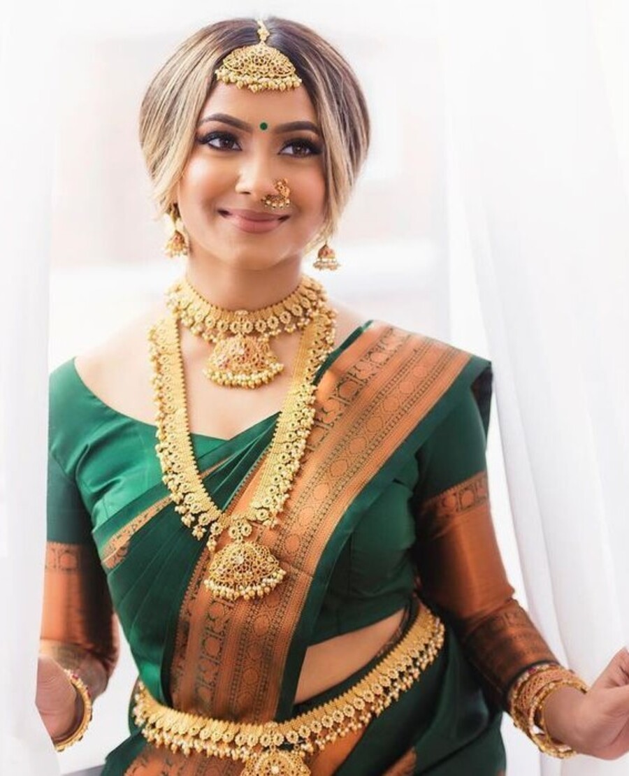 LATEST LICHI SILK JACQUARD WORK SAREE WITH UNSTITCHED BLOUSE WEDDING WEAR WHOLESALE PRICE ETHNIC GARMENT (3)