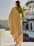 LATEST MUSLIN COTTON SEQUENCE EMBROIDERY WORK TOP BOTTOM WITH DUPATTA CASUAL WEAR WHOLESALE PRICE ETHNIC GARMENT (3)