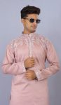 LATEST SILK EMBROIDERY THREAD WORK MEN’S KURTA PAYJAMA FORMAL WEAR WHOLESALE PRICE ETHNIC GARMENT (10)
