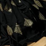 LATEST SOFT LICHI SILK CLOTH JACQUARD WORK SAREE WITH UNSTITCHED BLOUSE FESTIVAL WEAR WHOLESALE PRICE ETHNIC GARMENT (3)