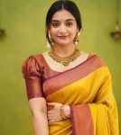 LATEST SOFT LICHI SILK JACQUARD WORK SAREE WITH UNSTITCHED BLOUSE CASUAL WEAR WHOLESALE PRICE ETHNIC GARMENT (9)