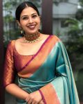 LATEST SOFT LICHI SILK JACQUARD WORK SAREE WITH UNSTITCHED BLOUSE CASUAL WEAR WHOLESALE PRICE ETHNIC GARMENT (1)