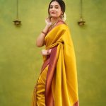 LATEST SOFT LICHI SILK JACQUARD WORK SAREE WITH UNSTITCHED BLOUSE CASUAL WEAR WHOLESALE PRICE ETHNIC GARMENT (9)