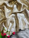 LUXURIOUS BANARASI SILK ZARI, WITH JARKAN DETAILS DIAMOND BORDER WORK SAREE WITH UNSTITCHED BLOUSE WEDDING WEAR WHOLESALE PRICE ETHNIC GARMENT (6)