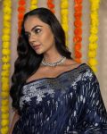 MODERN BANARASI SOFT SILK WEAVING WORK SAREE WITH UNSTITCHED BLOUSE PARTY WEAR WHOLESALE PRICE ETHNIC GARMENT (3)