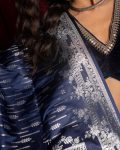 MODERN BANARASI SOFT SILK WEAVING WORK SAREE WITH UNSTITCHED BLOUSE PARTY WEAR WHOLESALE PRICE ETHNIC GARMENT (3)