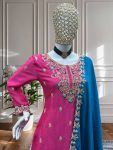MODERN CHINON EMBROIDERY SEQUENCE CODING DESIGN WORK TOP PALAZZO WITH DUPATTA (3)