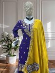 MODERN CHINON EMBROIDERY SEQUENCE CODING DESIGN WORK TOP PALAZZO WITH DUPATTA (4)