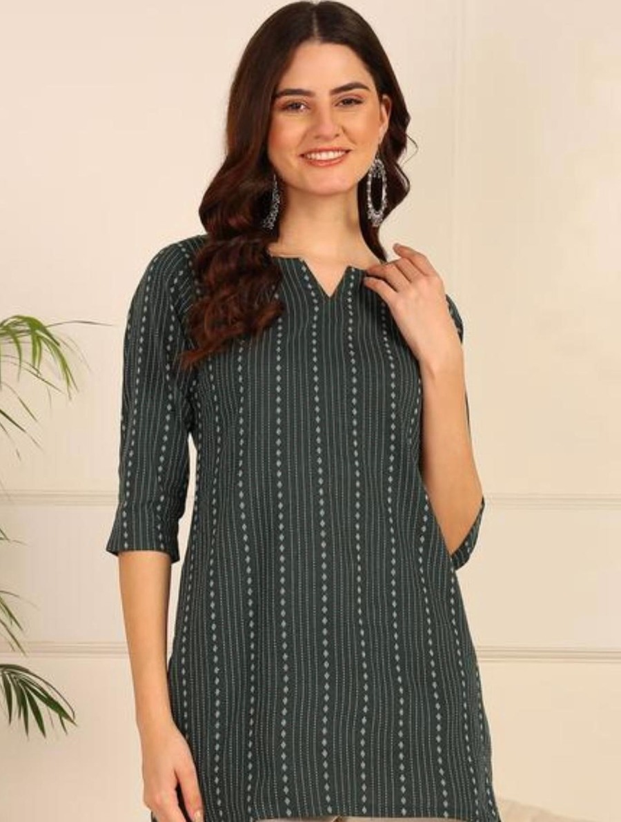 MODERN COTTON PRINTED WORK TOP CASUAL WEAR WHOLESALE PRICE ETHNIC GARMENT (19)