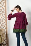 MODERN DELTA SILK SOLID PLAIN TOP DAILY WEAR WHOLESALE PRICE ETHNIC GARMENT (7)