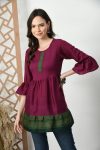 MODERN DELTA SILK SOLID PLAIN TOP DAILY WEAR WHOLESALE PRICE ETHNIC GARMENT (7)