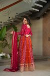 MODERN FAUX BLOOMING ZARI & SEQUENCE EMBROIDERY WORK GOWN WITH DUPATTA FUNCTIONAL WEAR WHOLESALE PRICE ETHNIC GARMENT (12)