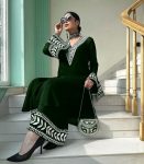 MODERN GEORGETTE CHAIN WORK TOP BOTTOM SET OFFICE WEAR WHOLESALE PRICE ETHNIC GARMENT (18)