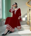 MODERN GEORGETTE CHAIN WORK TOP BOTTOM SET OFFICE WEAR WHOLESALE PRICE ETHNIC GARMENT (11)