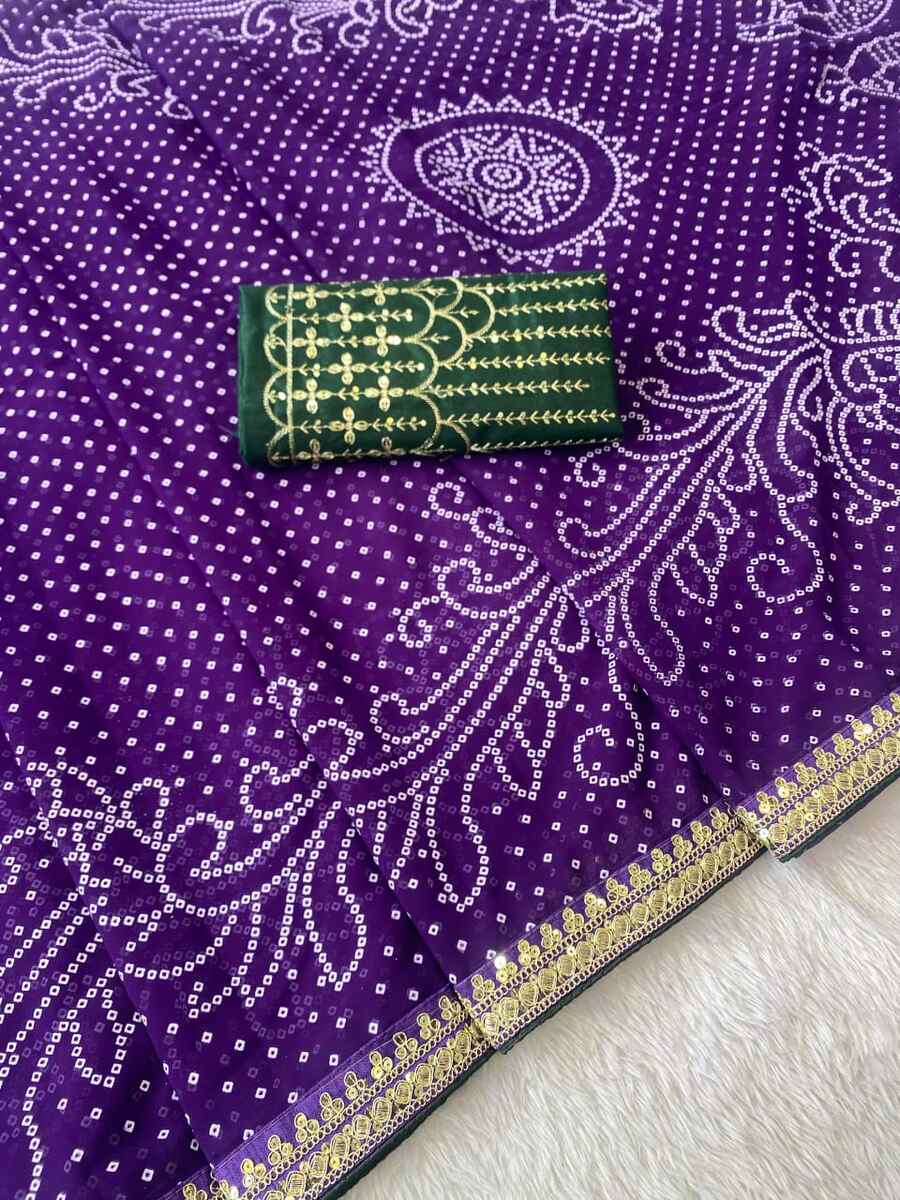MODERN GEORGETTE CODING SEQUENCE BORDER WORK SAREE WITH UNSTITCHED BLOUSE FESTIVAL WEAR WHOLESALE PRICE ETHNIC GARMENT (10)