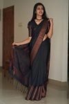MODERN LICHI SILK JACQUARD WORK SAREE WITH UNSTITCHED BLOUSE FUNCTIONAL WEAR WHOLESALE PRICE ETHNIC GARMENT (4)