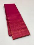 MODERN LICHI SILK JACQUARD WORK SAREE WITH UNSTITCHED BLOUSE WEDDING WEAR WHOLESALE PRICE ETHNIC GARMENT (16)