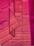 MODERN LICHI SILK JACQUARD WORK SAREE WITH UNSTITCHED BLOUSE PINK
