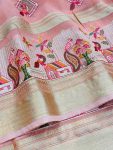 MODERN LILEN COTTON EMBRODERY WORK SAREE WITH UNSTITCHED BLOUSE FESTIVAL WEAR WHOLESALE PRICE ETHNIC GARMENT (29)