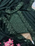 MODERN RANGOLI SILK SEQUENCE EMBROIDERY WORK SAREE WITH UNSTITCHED BLOUSE PARTY WEAR WHOLESALE PRICE ETHNIC GARMENT (9)