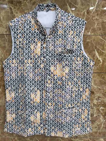 MODERN RAYON DIGITAL PRINT WORK ONLY JACKET MULTI