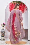 MODERN ROMAN SILK AARI & EMBROIDERY WORK TOP BOTTOM WITH DUPATTA CASUAL WEAR WHOLESALE PRICE ETHNIC GARMENT (6)