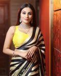 MODERN SATIN DIGITAL PRINT SAREE WITH UNSTITCHED BLOUSE PARTY WEAR WHOLESALE PRICE ETHNIC GARMENT (2)
