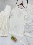 MOST PICKED CHINON SEQUENCE EMBROIDERY WORK TOP SHARARA WITH DUPATTA PARTY WEAR WHOLESALE PRICE ETHNIC GARMENT (2)