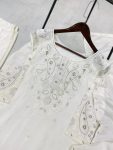 MOST PICKED CHINON SEQUENCE EMBROIDERY WORK TOP SHARARA WITH DUPATTA PARTY WEAR WHOLESALE PRICE ETHNIC GARMENT (2)