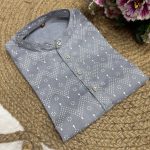 NEW ARRIVAL COTTON FOIL PRINT WITH BEAUTIFUL PATTERN WORK MEN’S SHIRT CASUAL WEAR WHOLESALE PRICE ETHNIC GARMENT (23)