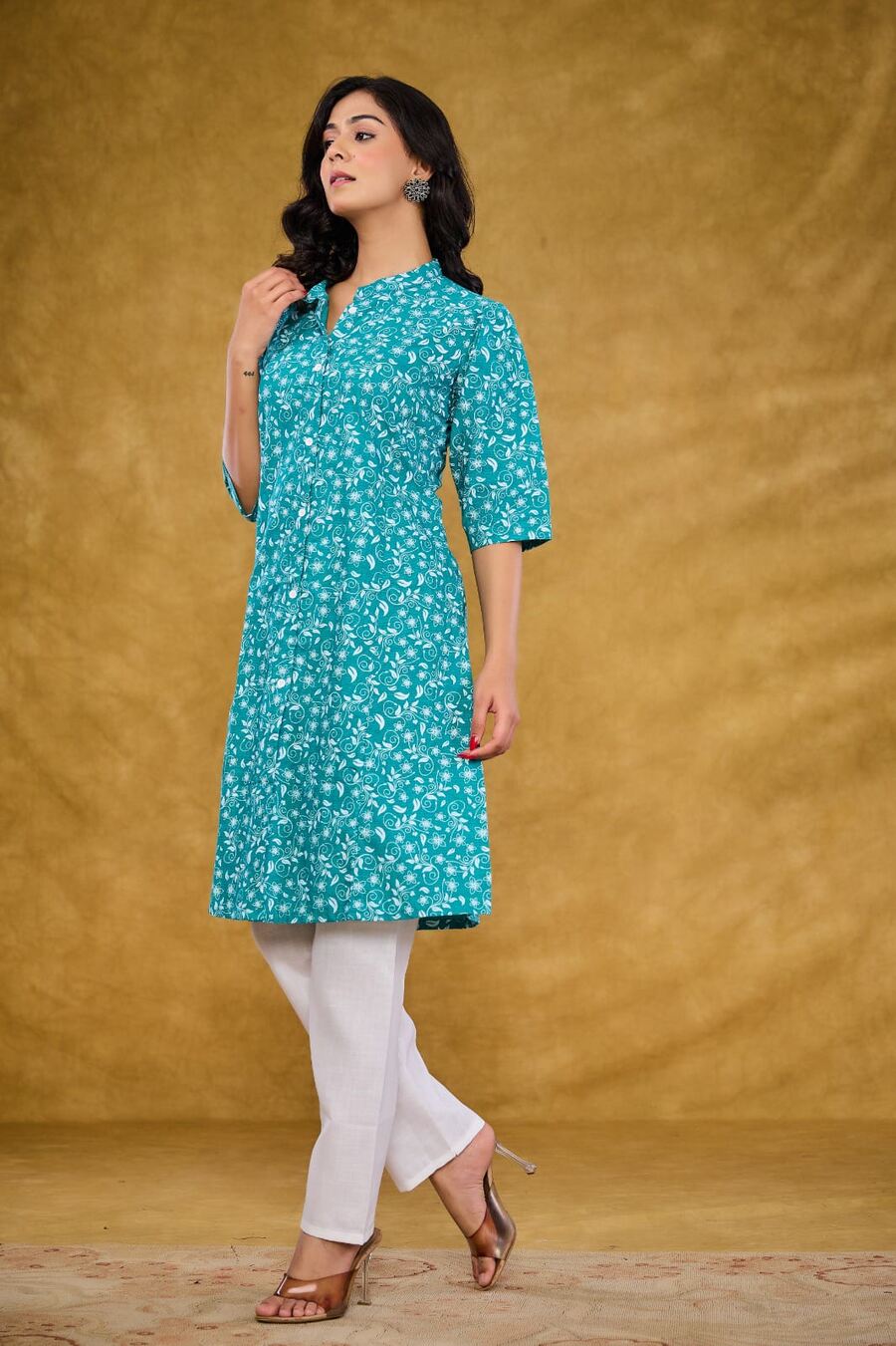 NEW ARRIVAL COTTON PRINTED TOP PENT SET CASUAL WEAR WHOLESALE PRICE ETHNIC GARMENT (7)