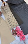 NEW ARRIVAL GEORGETTE EMBROIDERY SEQUENCE WORK WITH MOTI WORK TOP PALAZZO WITH DUPATTA PARTY WEAR WHOLESALE PRICE ETHNIC GARMENT (2)