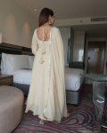 NEW ARRIVAL GEORGETTE SEQUENCE CODING EMBROIDERY WORK ANARKALI BOTTON WITH DUPATTA FESTIVE WEAR WHOLESALE PRICE ETHNIC GARMENT (3)