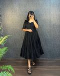 NEW ARRIVAL HAKOBA COTTON 6 PATTI TREDING DESIGN 3 MIDI LAYER ONE PIECE DAILY WEAR WHOLESALE PRICE ETHNIC GARMENT (8)