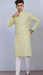 NEW ARRIVAL IMPORTED THREAD SEQUENCE WORK MEN’S KURTA PAYAJAMA FESTIVE WEAR WHOLESALE PRICE ETHNIC GARMENT (9)