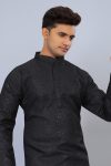 NEW ARRIVAL IMPORTED THREAD SEQUENCE WORK MEN’S KURTA PAYAJAMA FESTIVE WEAR WHOLESALE PRICE ETHNIC GARMENT (4)